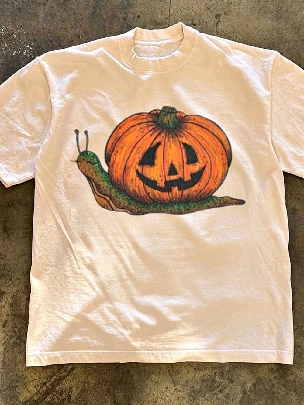 Pumpkin Snail Graphic Tee